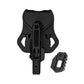 G19 Tactical Competitive Holster,Universal Ambidextrous OWB Integrated Rails Holster Compatible with 9mm Glock 19/21/23/30 Smith & Wesson40/357