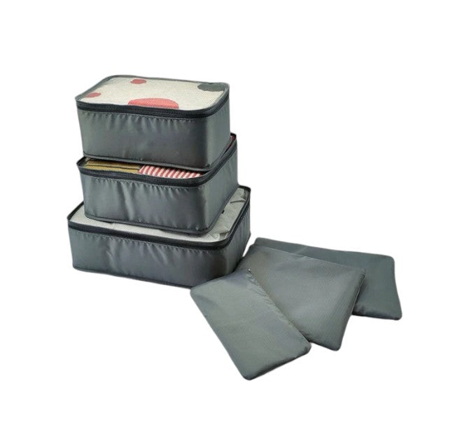 Six-Piece Luggage Organiser Pouch Set