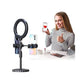 LED Ring Light Set With a Tripod Stand and A Dual Phone Clip