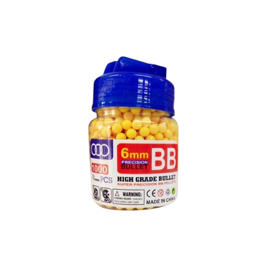 1000 X 6mm BB Pellet Bullets for Air Soft Toy Gun