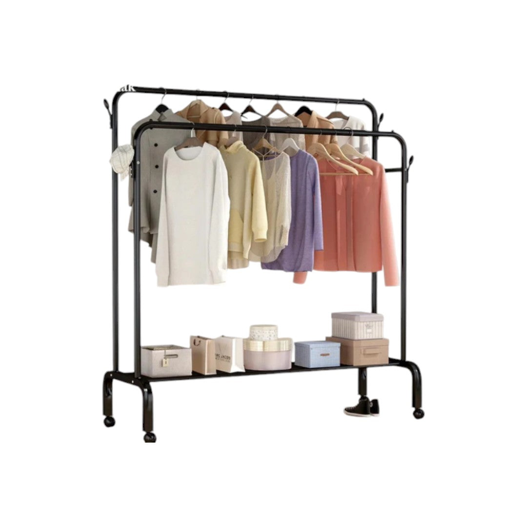 Multipurpose Double Hanging Rack