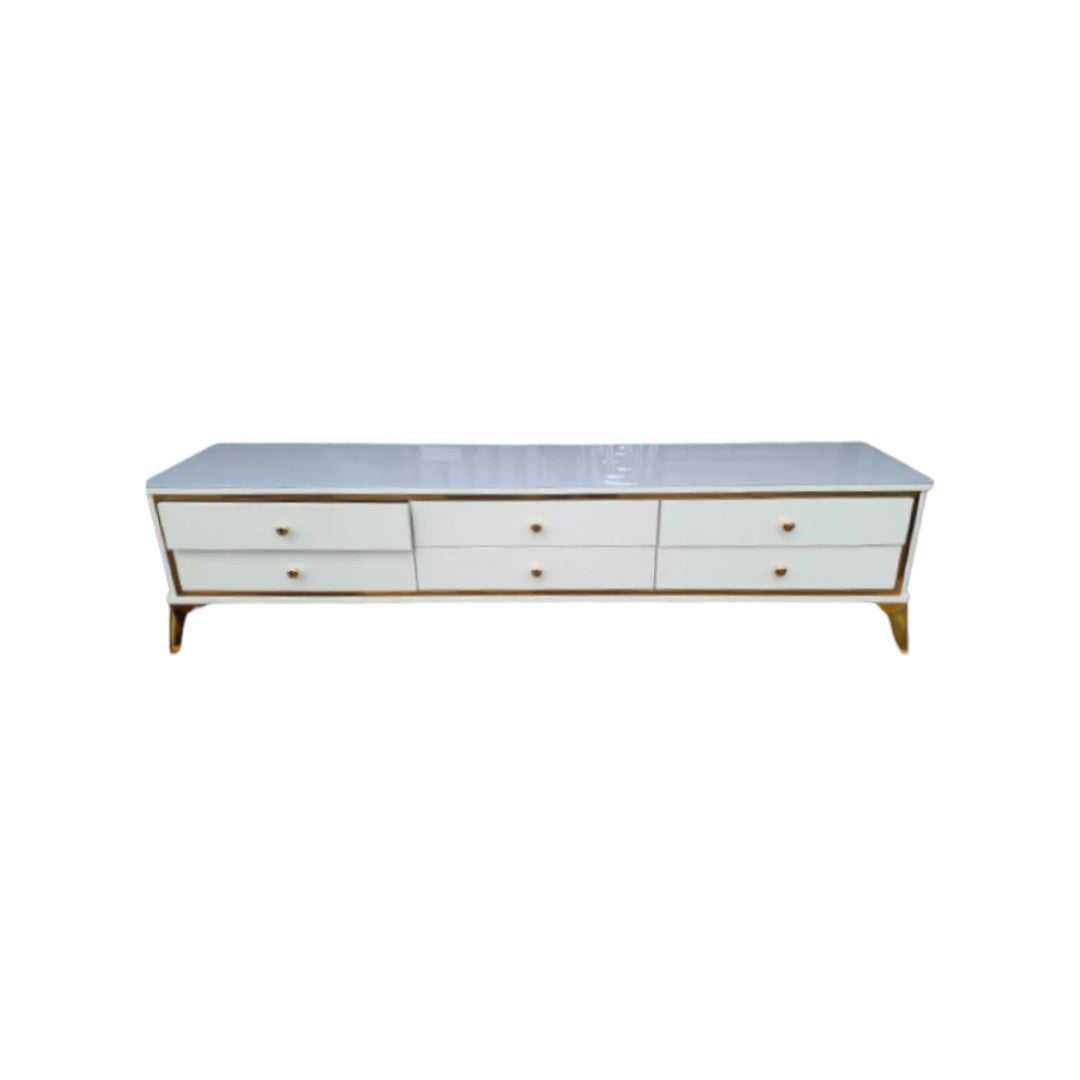 Luxury Gloss White Or Black TV Stand