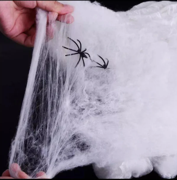 Halloween Decoration Cotton Thread Spider Web