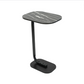 MFurn C-Shaped Side Table – Modern Narrow Coffee Table with Metal Frame for Small Spaces