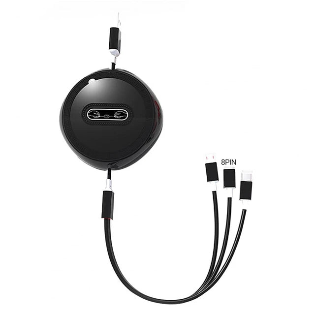 Multi-function 3 in 1 Extendable Fast Charging