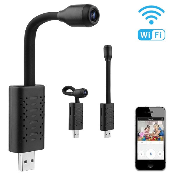 U21 HD Mini USB Camera Real-time Surveillance WIFI Web Camera V380 Pro