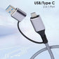 MTech USB-C / USB 3.0 to RJ45 Gigabit Ethernet Cable – 2M LAN Converter Adapter