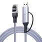 MTech USB-C / USB 3.0 to RJ45 Gigabit Ethernet Cable – 2M LAN Converter Adapter