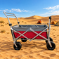 MHome Folding Camping Wagon Trolley Cart