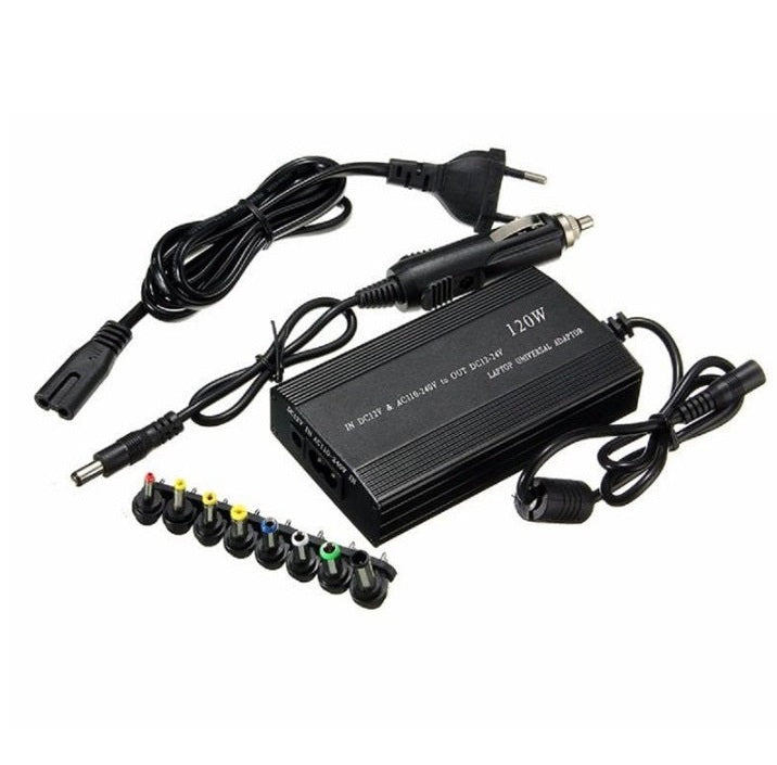 Super Electronics SE-P120 Universal Laptop Charger For Car & Home Charging 120W