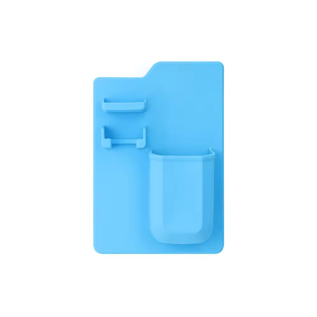 MHome Non-perforated Silicone Bathroom Wall Storage Organizer – Toothbrush & Razor Holder Various Options
