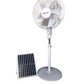 Solar Fan Rechargeable Stand Fan with FREE Solar Panel 16 Inches 45cm Stand Fan with USB/Light