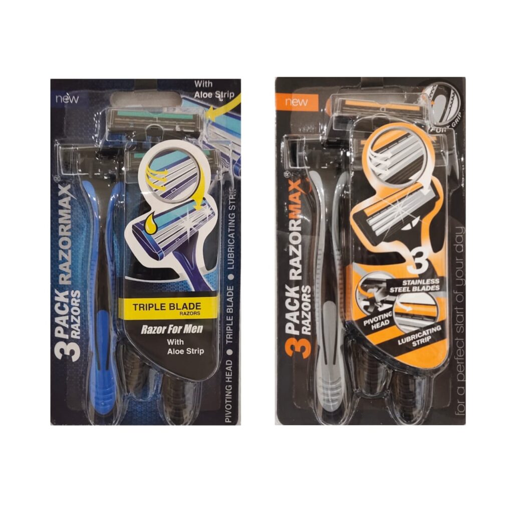 Disposable Razors **3 Pack** – Megamall Online Store