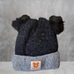 Baby Toddler Warm Fluffy Beanie Hat & Scarf Set – Winter Woolen Cap for Boys & Girls