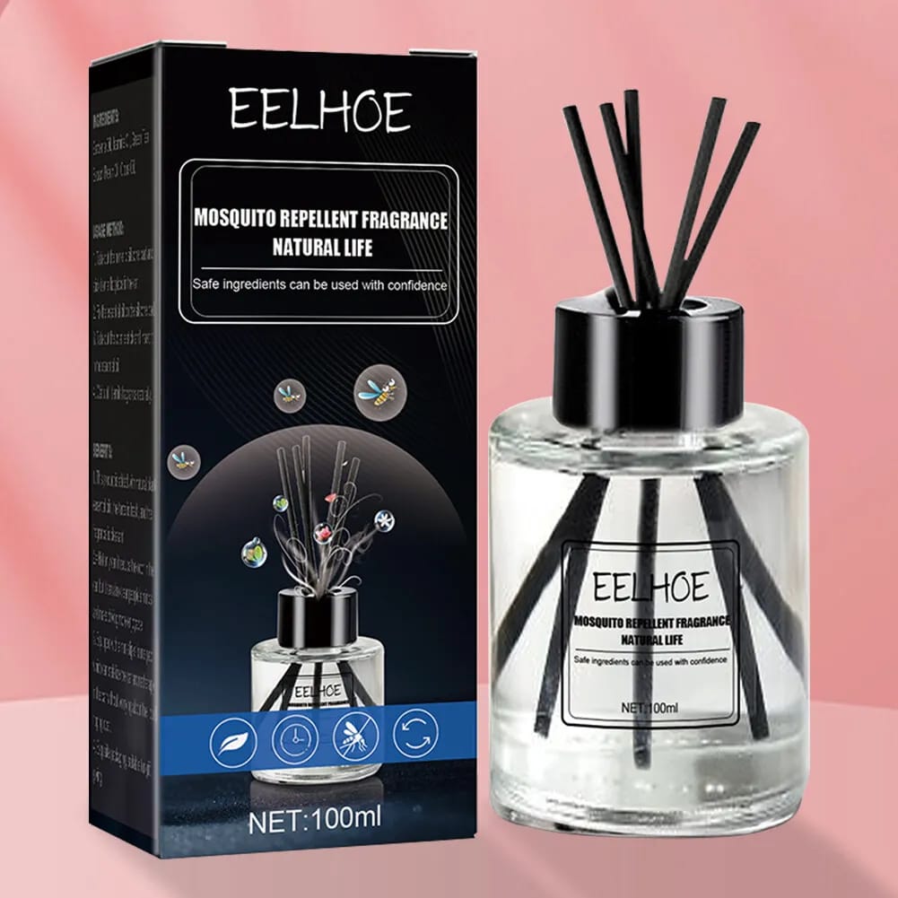 Aromatherapy Diffuser Natural For with 5 Diffuser Stick