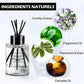 Aromatherapy Diffuser Natural For with 5 Diffuser Stick