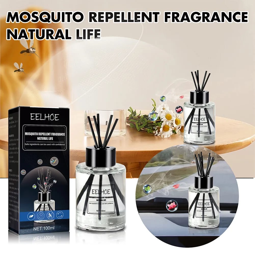 Aromatherapy Diffuser Natural For with 5 Diffuser Stick