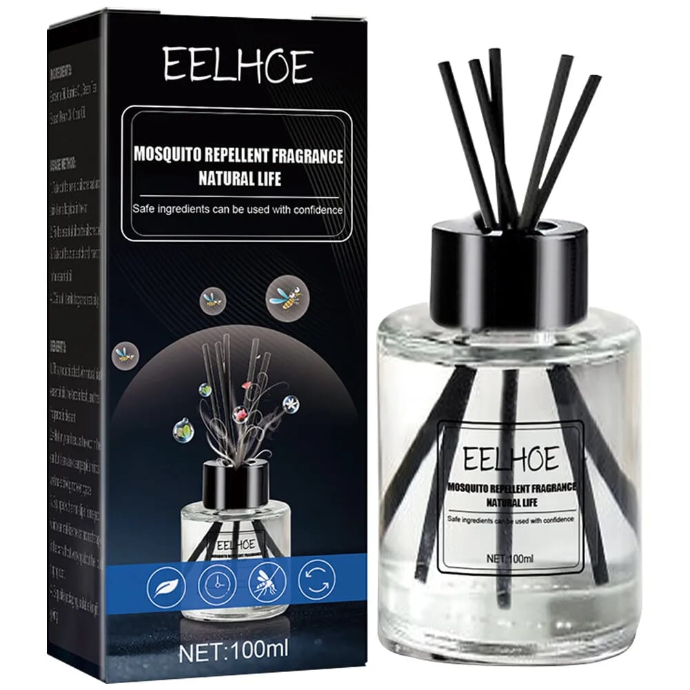 Aromatherapy Diffuser Natural For with 5 Diffuser Stick