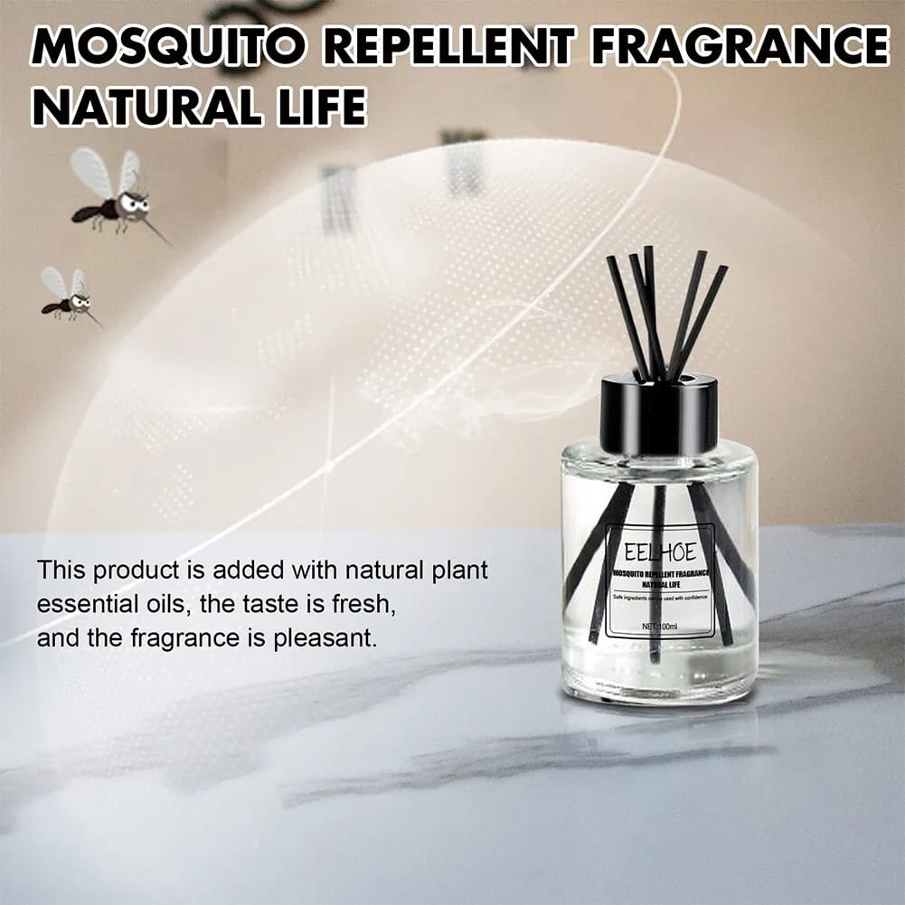 Aromatherapy Diffuser Natural For with 5 Diffuser Stick