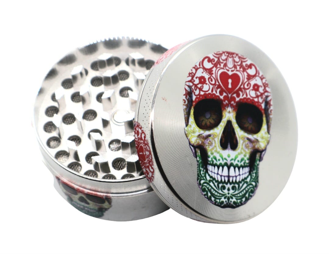 Aluminum Herb Skull Grinder