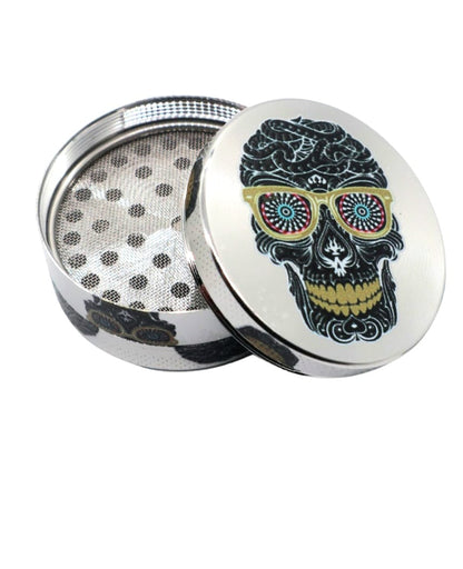 Aluminum Herb Skull Grinder