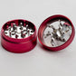 Aluminum Cannabis, Tobacco Grinder with Clear Cover and Handle