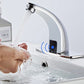 Touchless Sensor Bathroom Faucet Automatic Smart,Hot and Cold Mixer Control, Battery Operated.