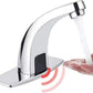 Touchless Sensor Bathroom Faucet Automatic Smart,Hot and Cold Mixer Control, Battery Operated.