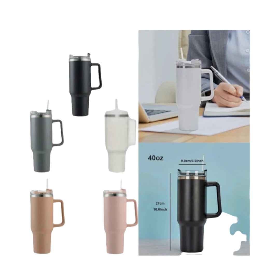 Insulated Travel Flask - 1200ml Various Colours