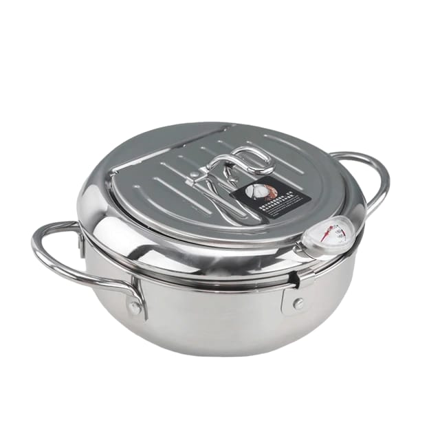 Stainless Steel Frying Pot With Temperature Control