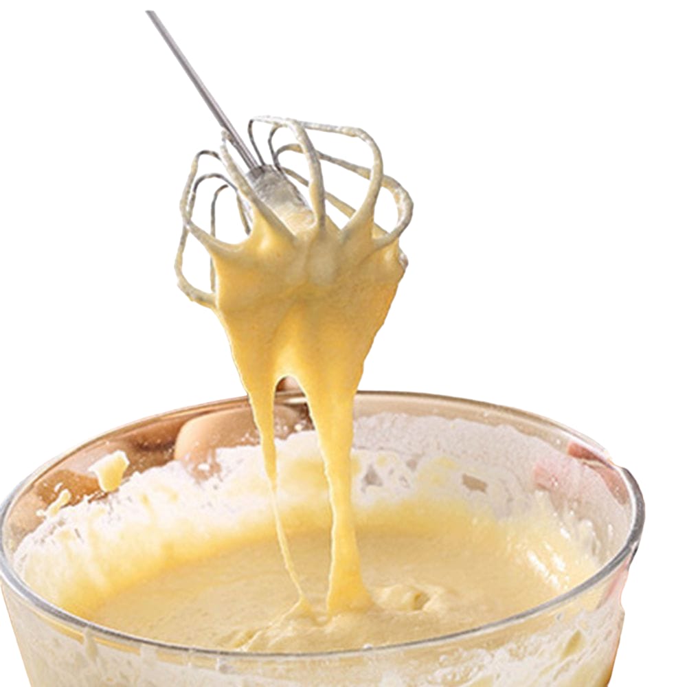 Stainless Steel Press Hand Whisk