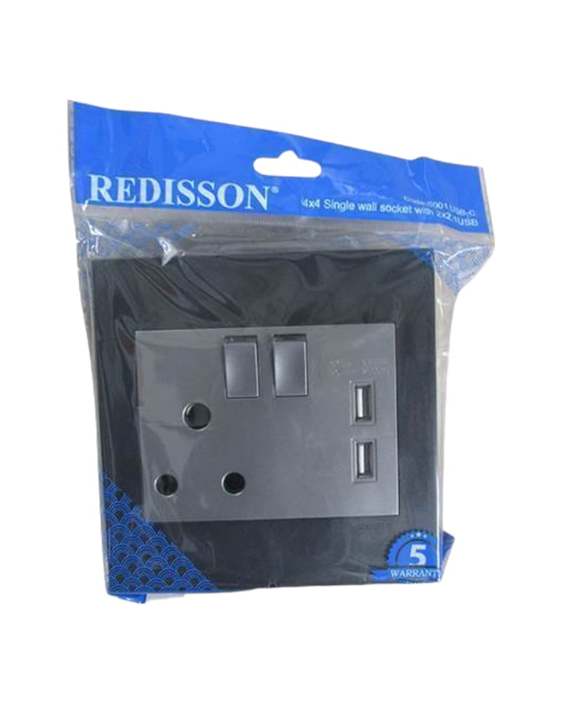 16 Amp Plug with 2x 5V USB Ports