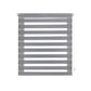 Silver Grey Double layered roller blind