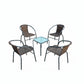 MFurn Avenida All-Weather Outdoor Rattan Bistro Set – 3 Piece or 5Piece Set