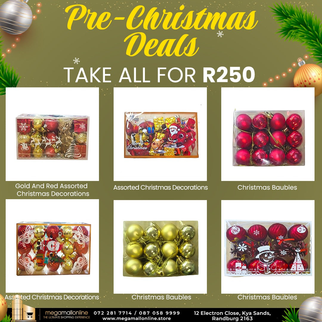 Assorted Christmas Baubles