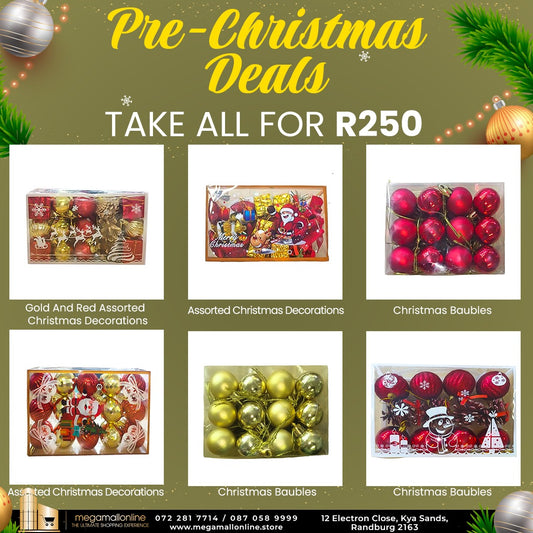 Assorted Christmas Baubles
