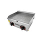 Stainless Steel Gas Griddle Flat Top BBQ Grill Tabletop 2 Burner