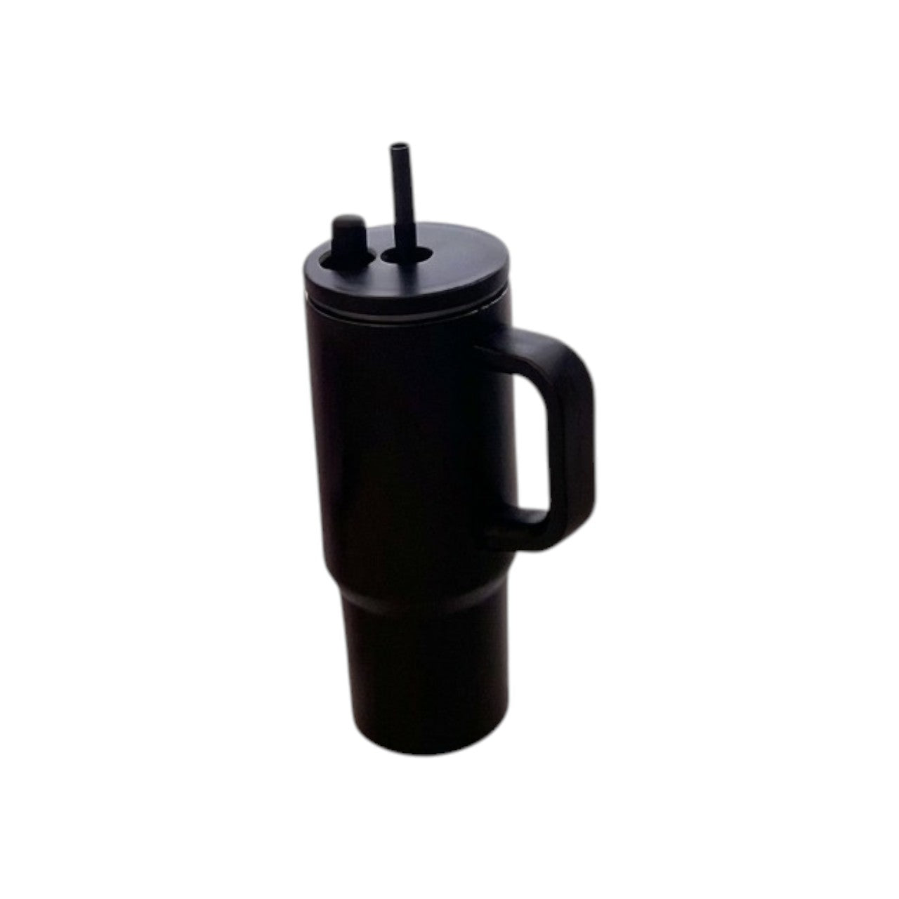 MHOME 710ml Stainless Steel Tumbler with Handle & Straw Lid