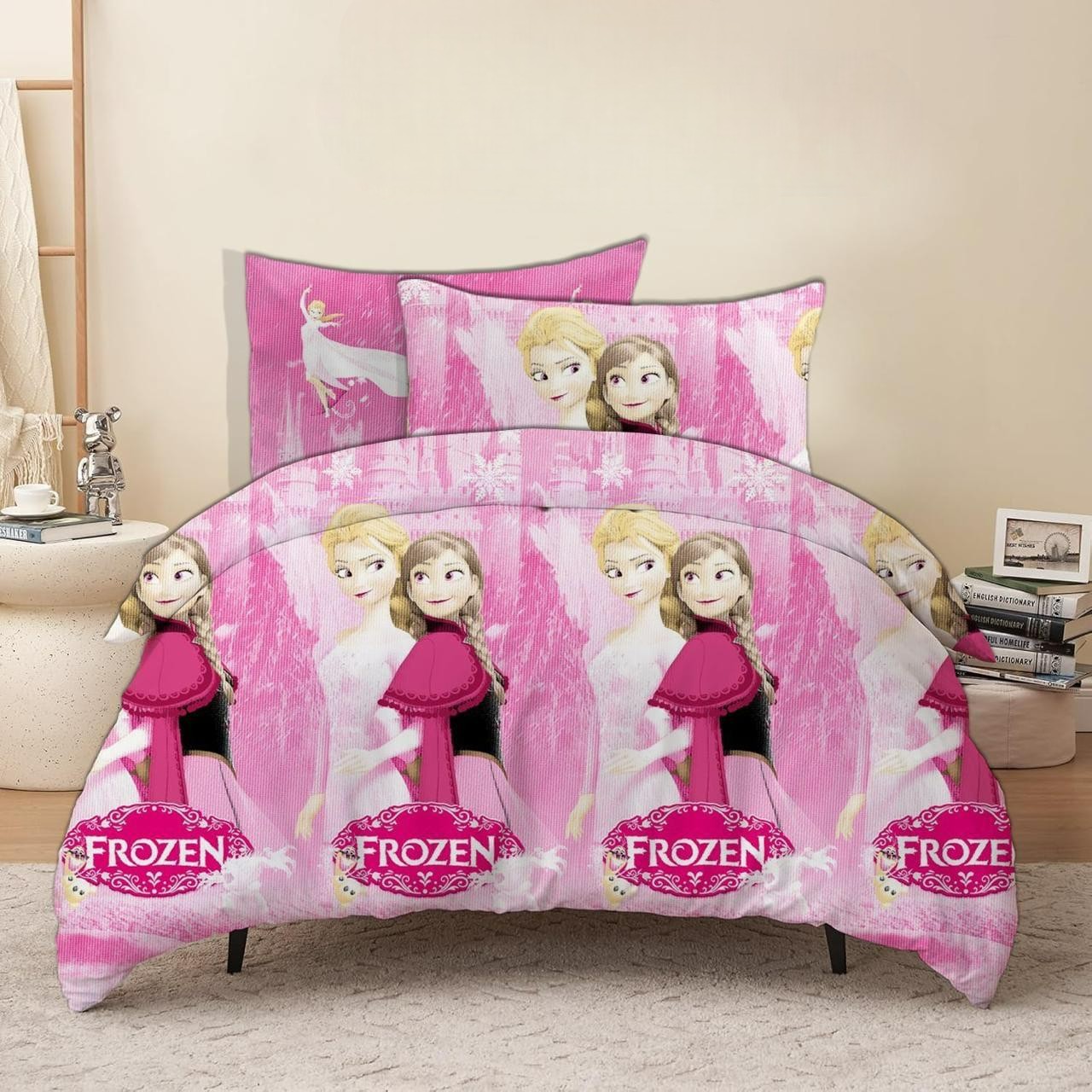 MHome 3-Piece Kids Cartoon Quilt / Duvet Cover Bedding Set