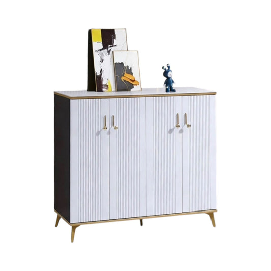 MFurn Gemini Modern Fluted Sideboard – Contemporary Storage Solution