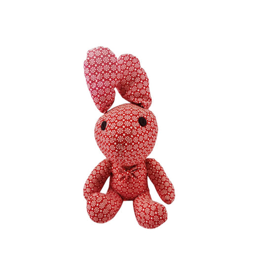 MBABY Rabbit Doll Plush Toy – Soft Bunny Stuffed Animal for Kids (20cm)