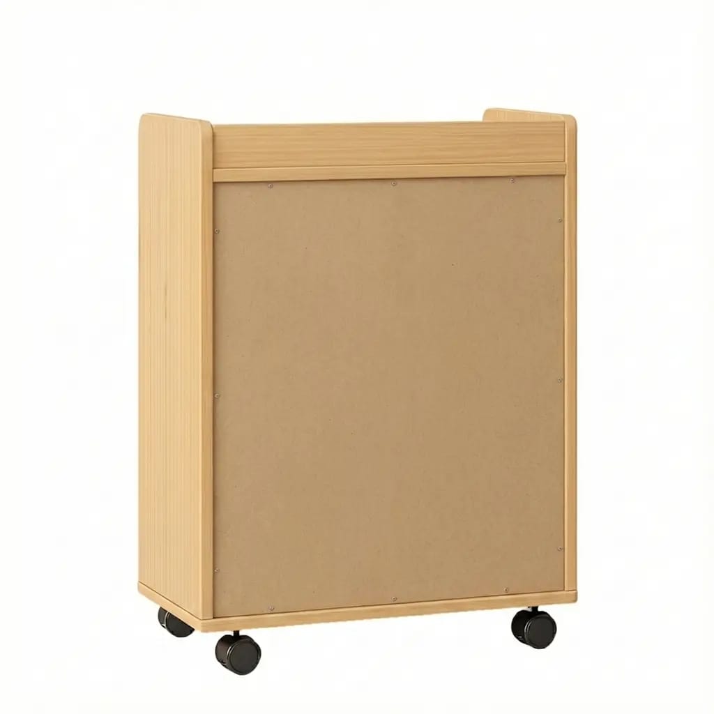 Multi-Functional  Movable 2tier Wooden Cabinet