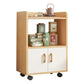 Multi-Functional  Movable 2tier Wooden Cabinet