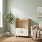 Multi-Functional  Movable 2tier Wooden Cabinet