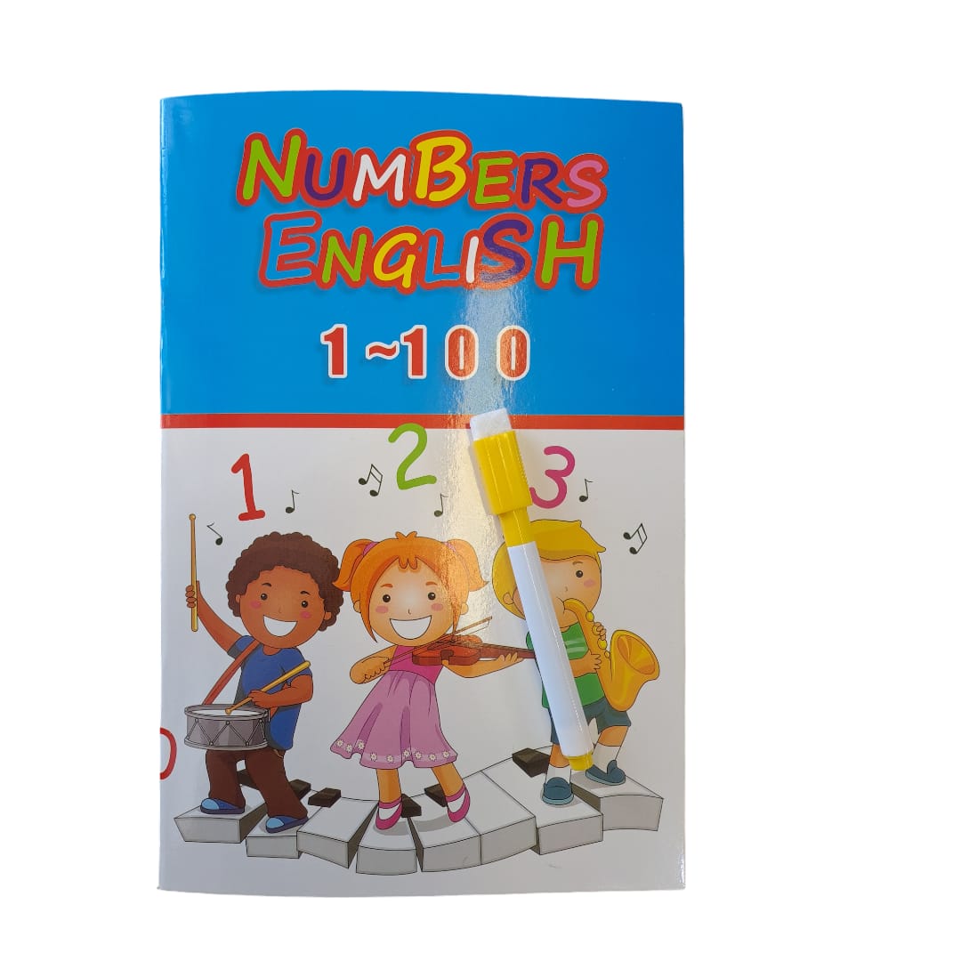 Write-On Early Learning Books & Dry Eraser Maker