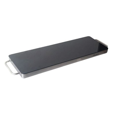 Condere Long Electric Hot Tray, Stainless Steel Glass, in, Black