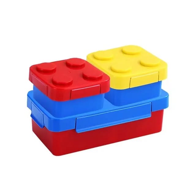 Building Block  Lunch Containers 3pk