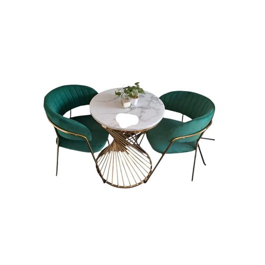 Modern and Stylish Velvet Dining Set