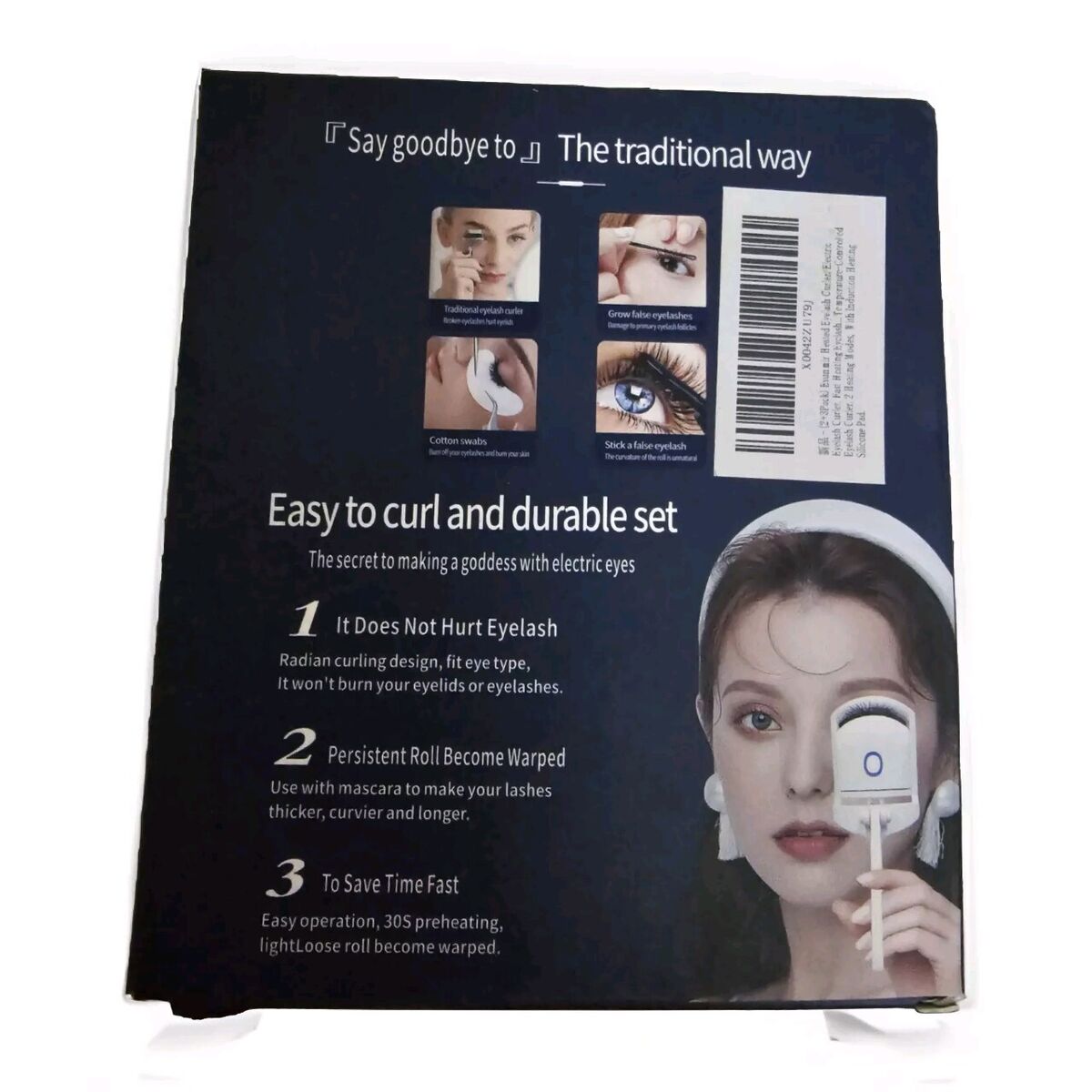 Electric eyelash curler