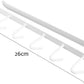 6 Iron Hook Under Cabinet Mug Holder Storage Hooks for Shelf